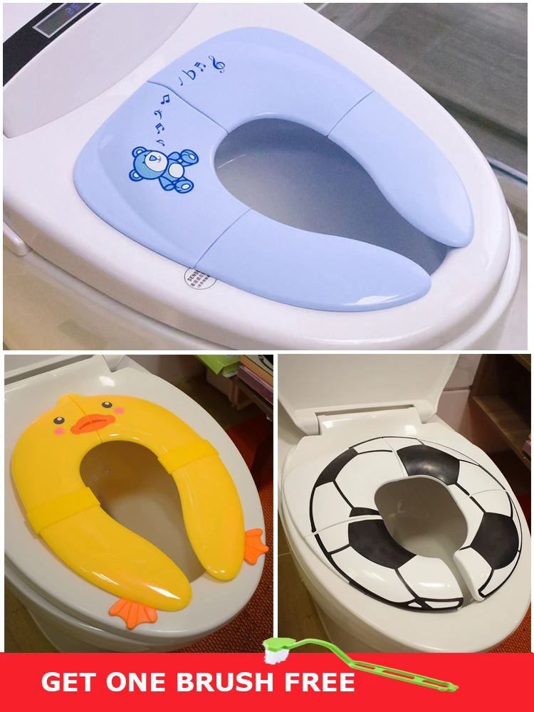 赤ちゃん旅行折りたたみトイレシート幼児ポータブルトイレ子供便器クッション子供ポット椅子パッド マット Children Urinal Toilet Trainingtoilet Training Seat Aliexpress