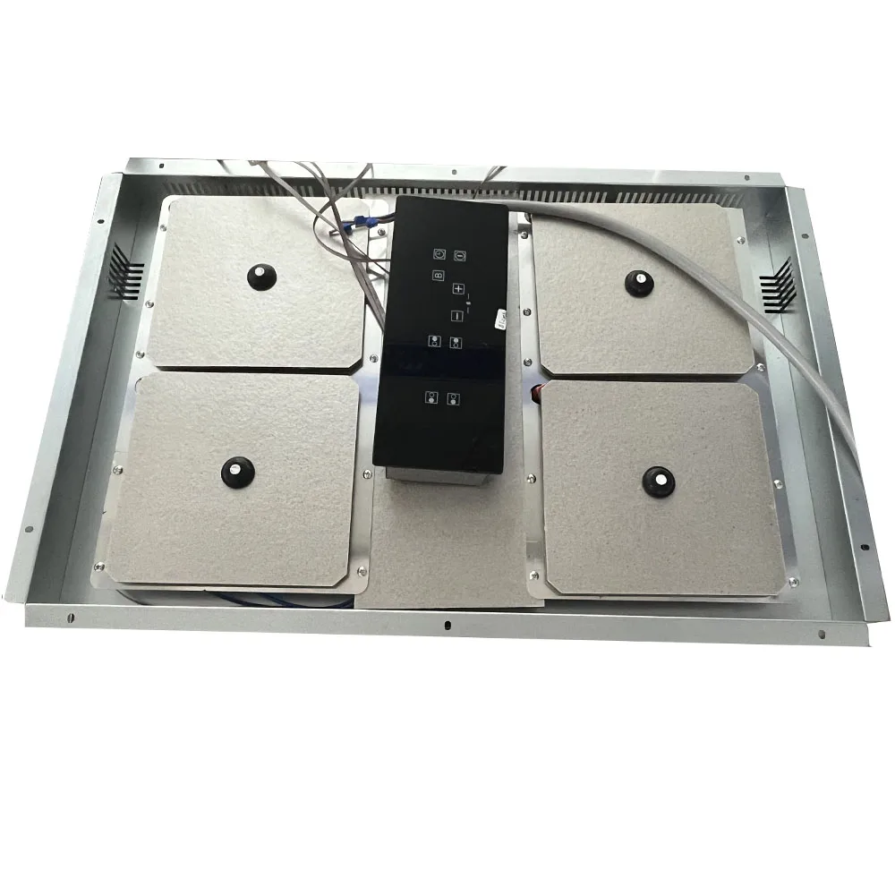 4-Burner Electric Induction Hob Kitchen Stove with Touch Control Hidden for Home Kitchen Appliances