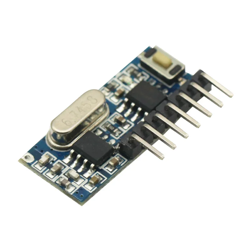 

1PCS 4CH 433mhz RF Receiver Learning Code Decoder Module 433MHz Wireless For arduino Board Module