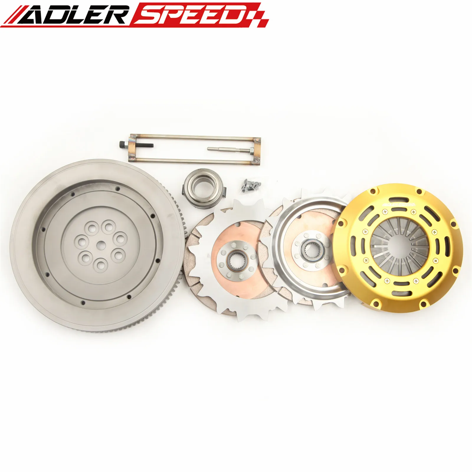 7.25(185mm)/8.5(215mm) 레이싱 클러치 트윈 디스크 키트 (미쓰비시 랜서 에보 4 5 6 7 8 9 2.0L 4G63 STANDARD/Medium/Heavier WT 용)
