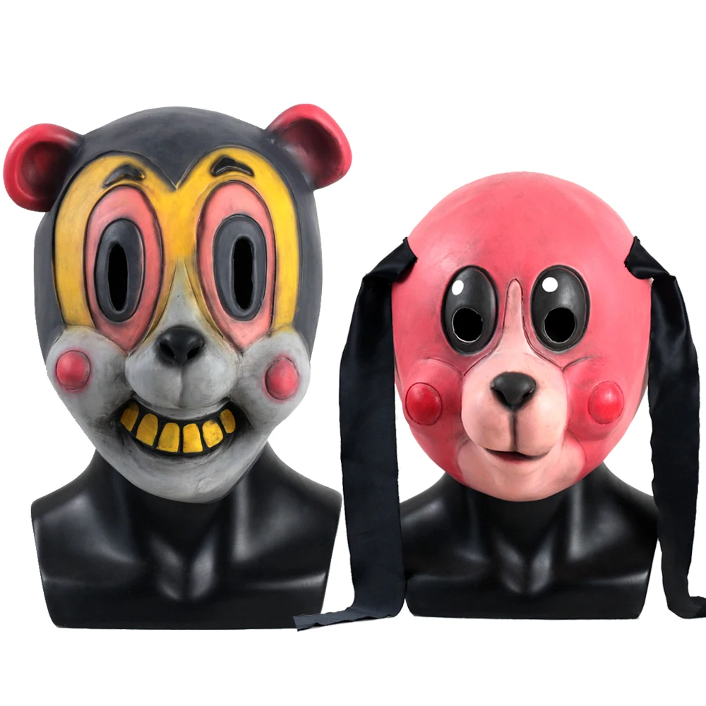 Maschera Nocciola Cha Cha Maschera Ombrello Cosplay Academy Nocciola Accessorio Costume Cha Cha Maschere In Lattice Puntelli Per Feste Di Carnevale Di