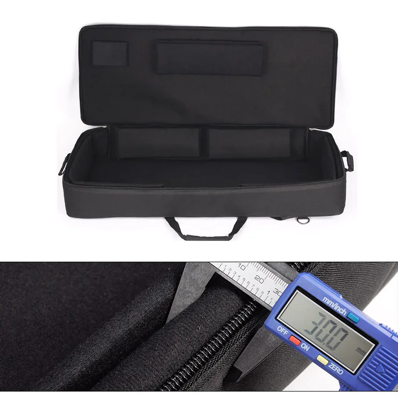 61 Key Keyboard Gig Bag Case Portable Durable Keyboard Piano Waterproof Backpack with 30mm Cotton Padded Case