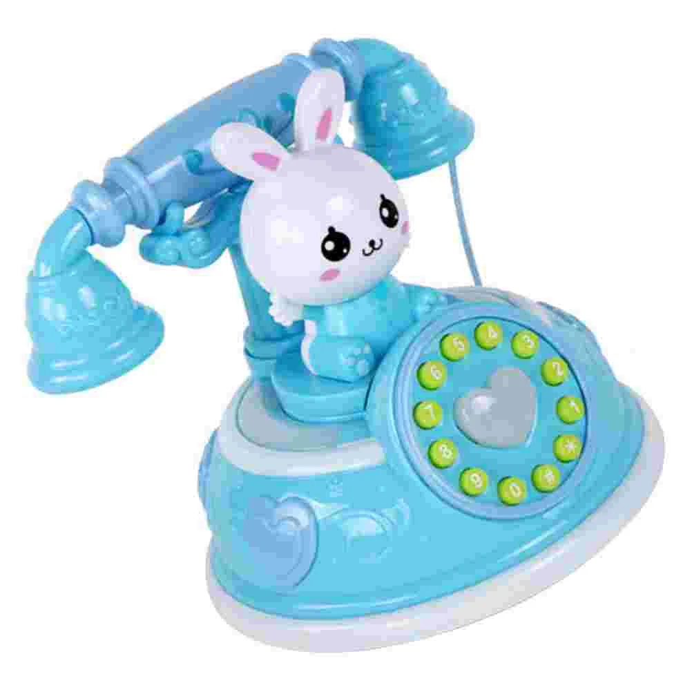 Girl Simulated Telephone Child Toy Early Developmental Rotary Model Plastic Kids Fake Role-playing
