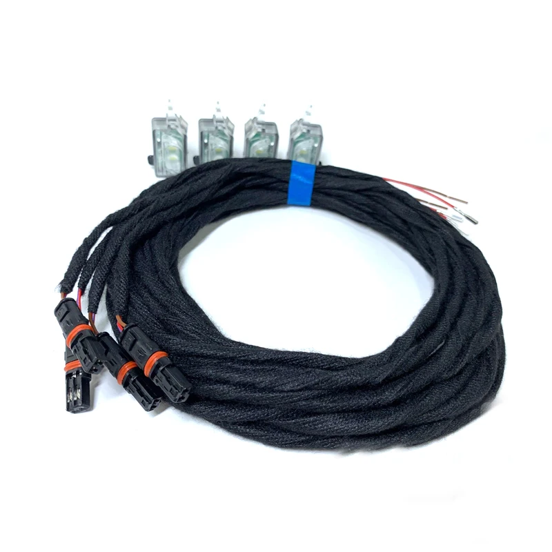 For A4 B9 20182020 LED Exterior Door Handle light Door knob