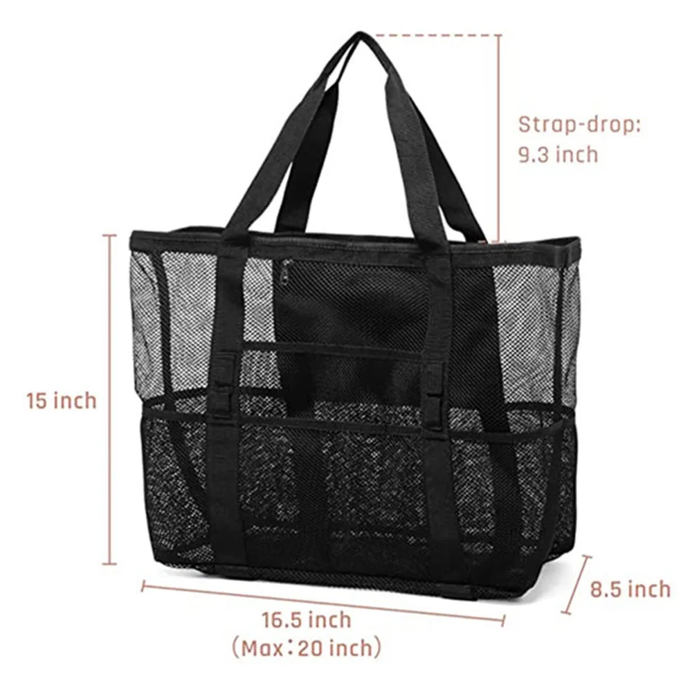 Large Mesh Beach Tote Bag 3