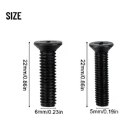 Fasteners Screws Power Tool Accessories Drill Chuck Fixing Screw For 1/2inch Left Hand Shank Thread 10Pcs 20mm 1