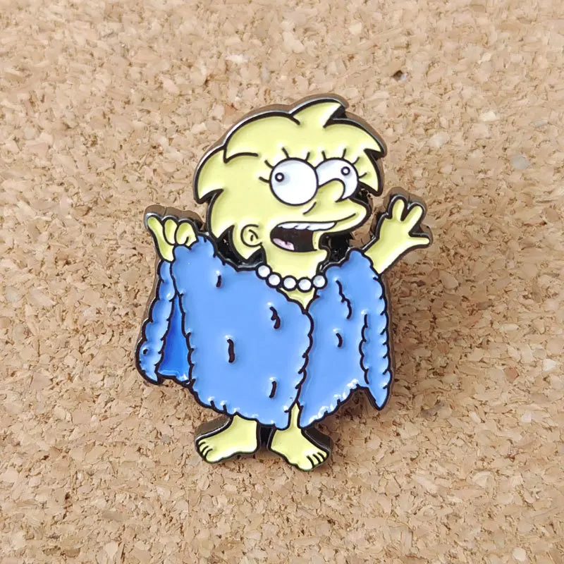 Lisa Simpson Figura Da Collezione 7 Cm - Personaggio Dei Simpson - Foto 3