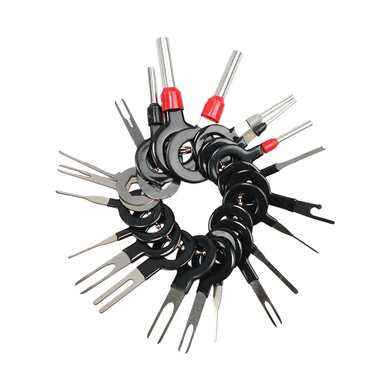 Car Terminal Extractor 3/11/18/21/26/36pcs Removal Electrical Wiring Crimp Connector Pin Kit