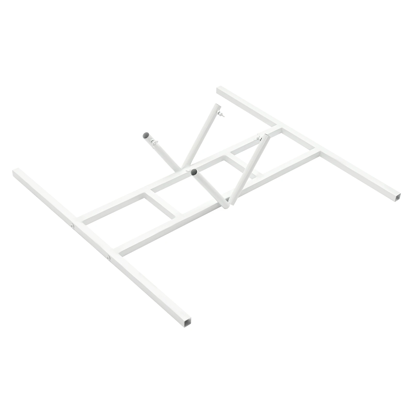 Weißer Herzförmiger Bogenständer 6,8x6,9FT Metall-Hochzeits-Hintergrund Robuste DIY-Dekoration für Geburtstagsfeiern Garten-Fotoshootings – Detail 9