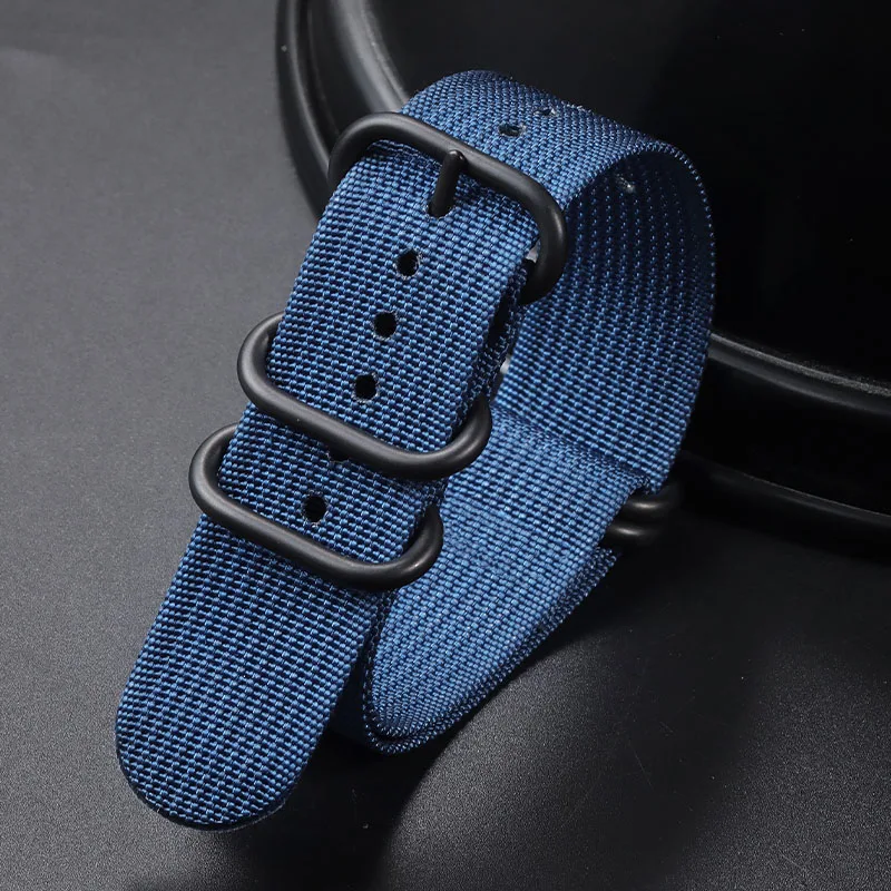 Premium Nylon Military Sport Watch Strap - Breathable Men's Wristband Accessory