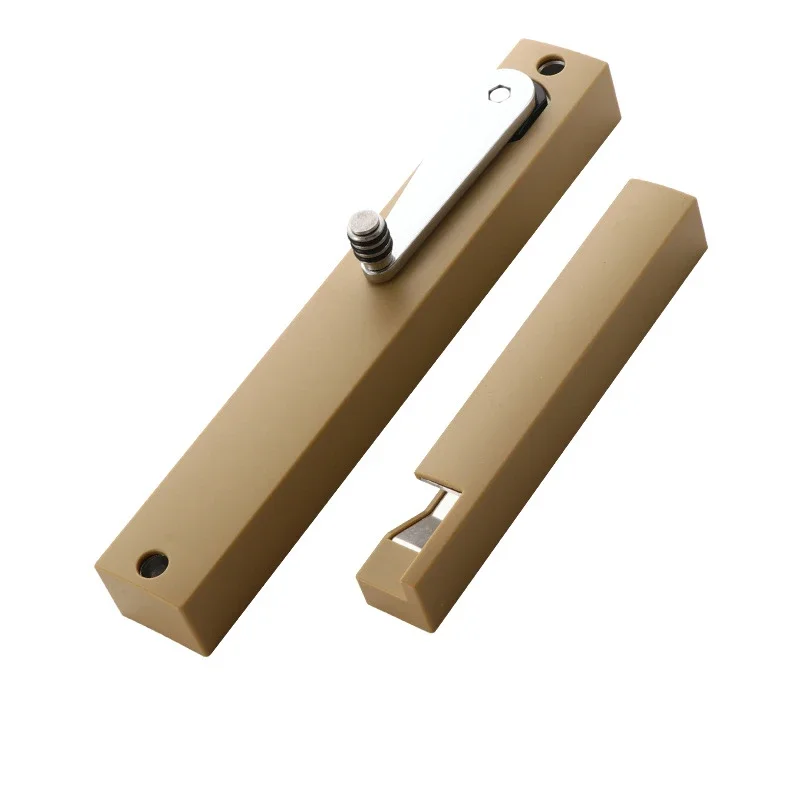 Aluminum Alloy Damper Invisible Door Closer Hydraulic Household Silent Door Closer