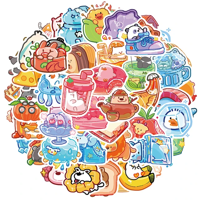 Cute Kawaii Among Us Stickers 