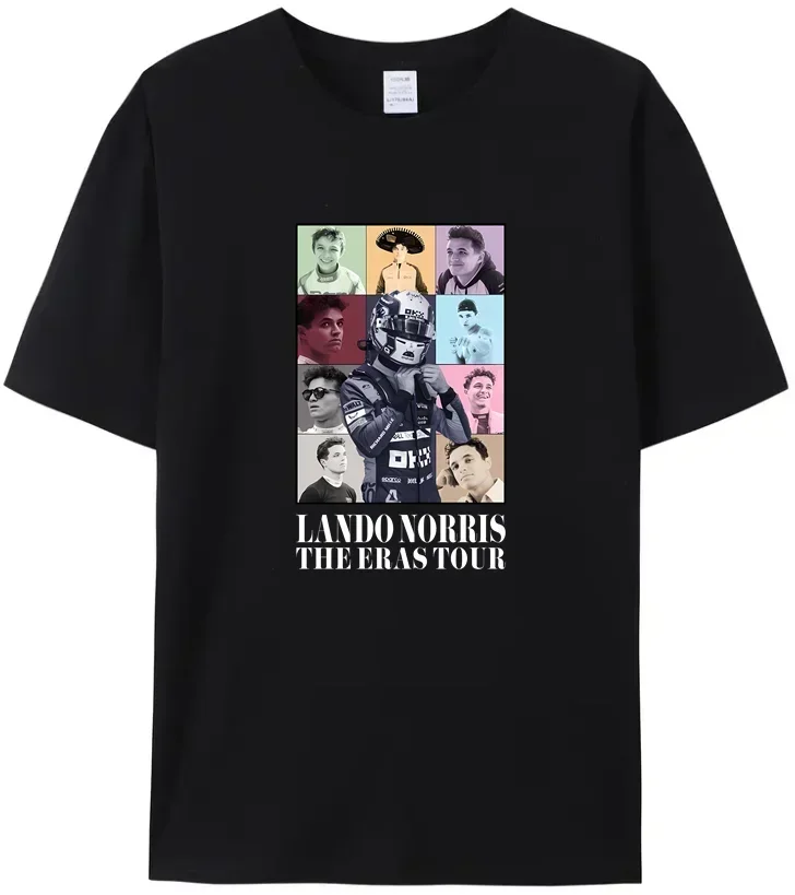 

2024 Design Men's Alonso Racing Cotton Shirt F-1 Casual Max Verstappens Cotton Print 2024 Fernando Women's Sports T-ShirtNO11