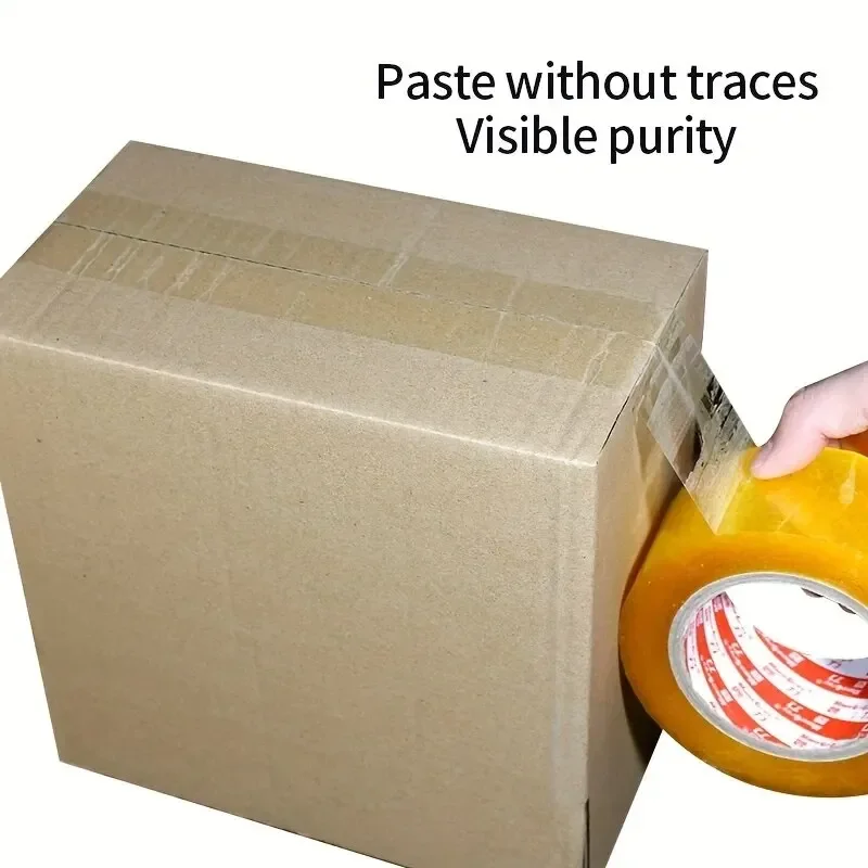 Packing Tape 10/1 Pcs Transparent Yellow White For Express Packaging Large Rolls Thick Box Sealing