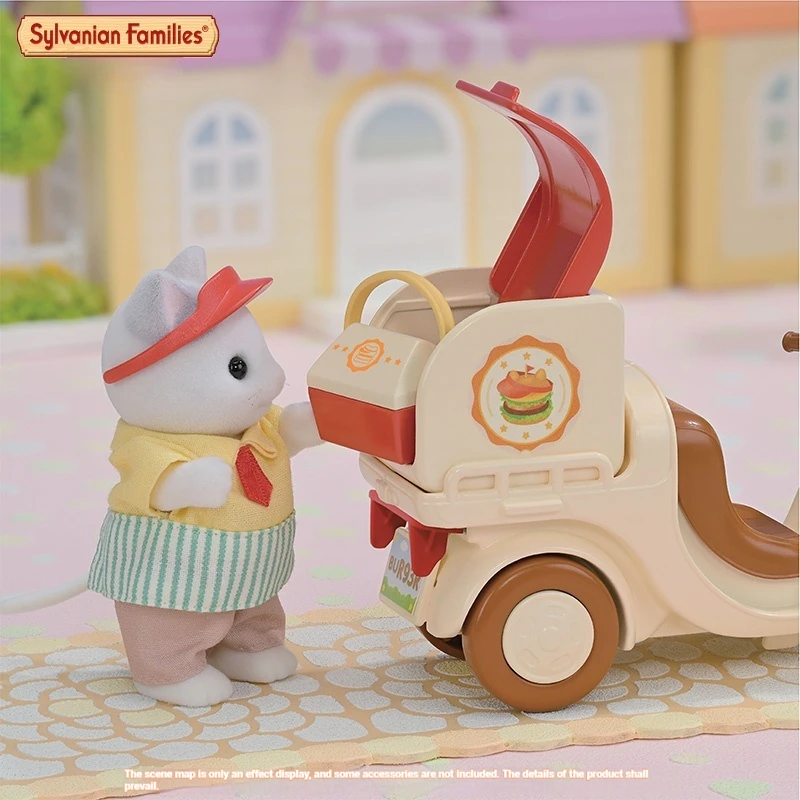 Authentic Sylvanian Families Anime Character Simulation Playhouse Toy Room Decoration Toy Christmas Gift 4