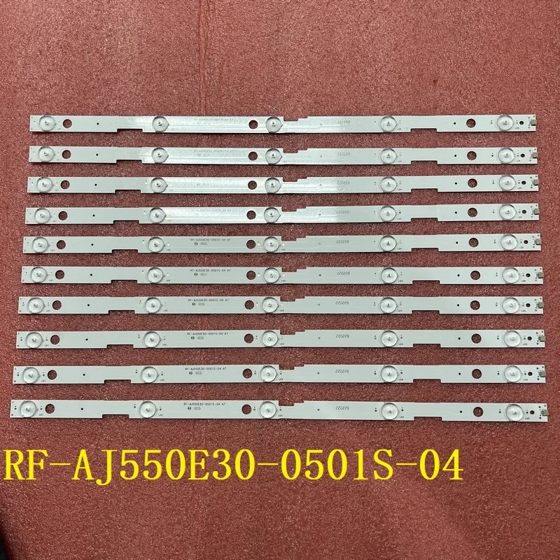 

LED Backlight Strip(10)For Sharp RF-AJ550E30-0501S-04 A7 A6 LC-55UI7352K LC-55UI7252K LC-55CUG8052K LC-55CFG6022E LC-55CUG8052E