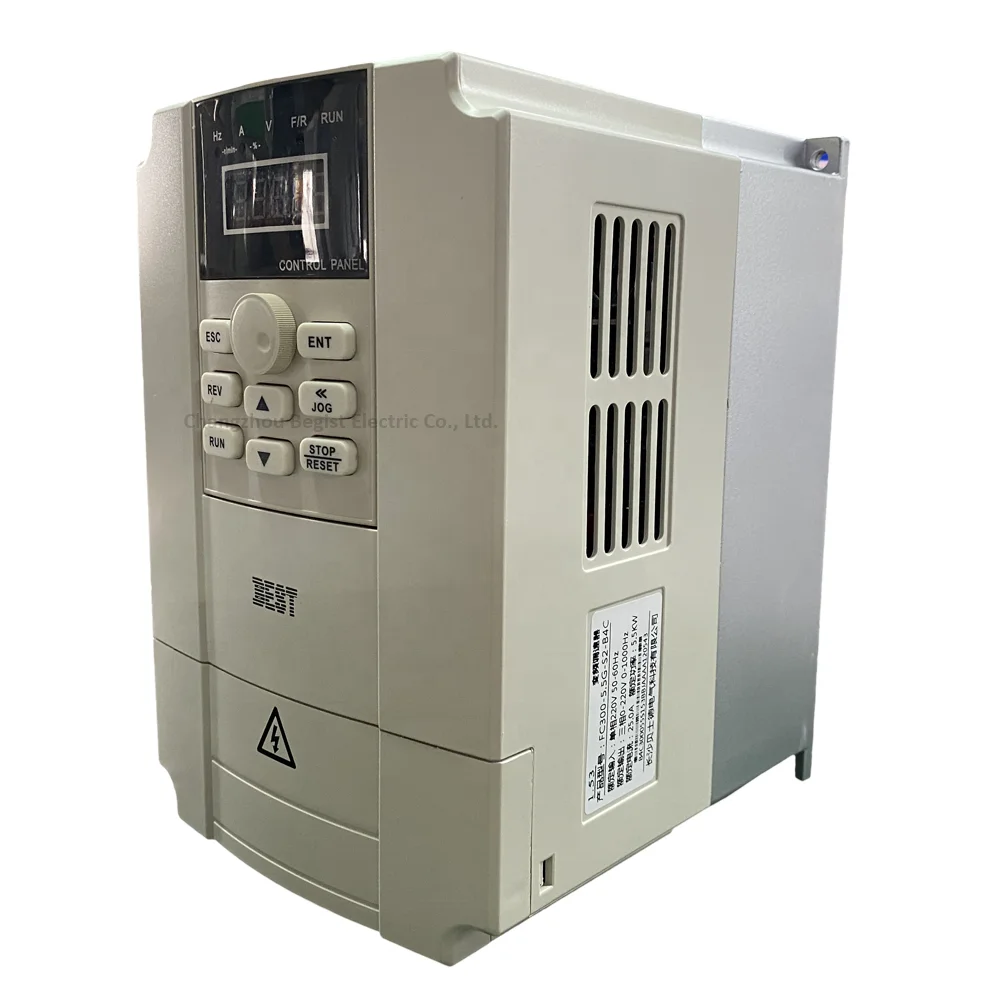 

BEST Inverter VFD 5.5KW Single-Phase AC 220V/380V Inverter 3PH Output Frequency Conversion Drive For Spindle Motor Speed Control