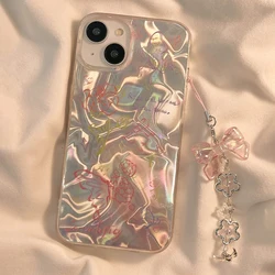 Bowknot Floral Cute Chain Phone Case Cover for Vivo V50 Lite 4G 5G (4)