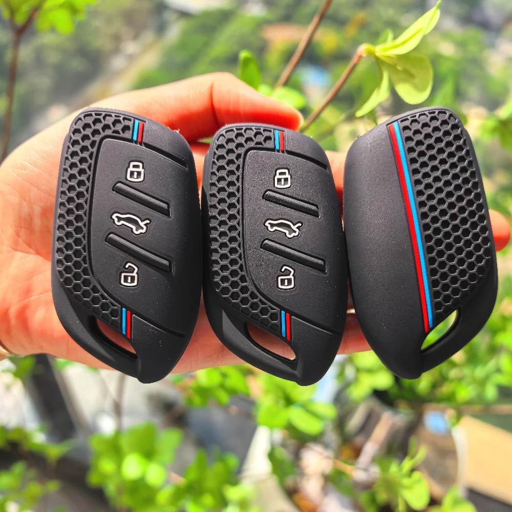 Premium Silicone Key Case Cover - Car Accessories