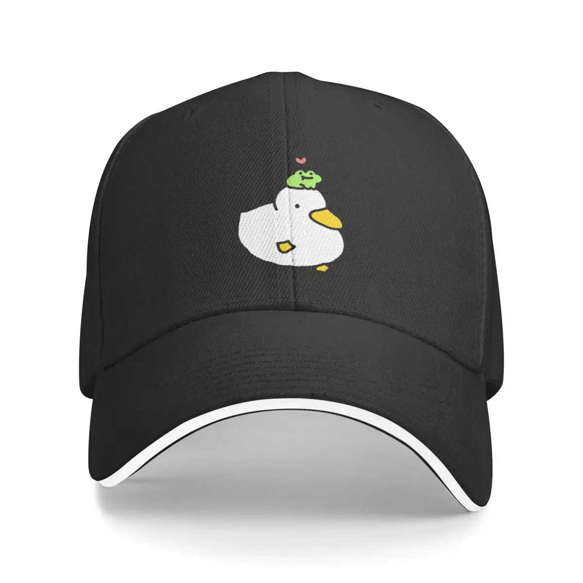 

duck and frog 02 Baseball Cap Snap Back Hat Golf New In The Hat New In Hat Baseball For Men Women's