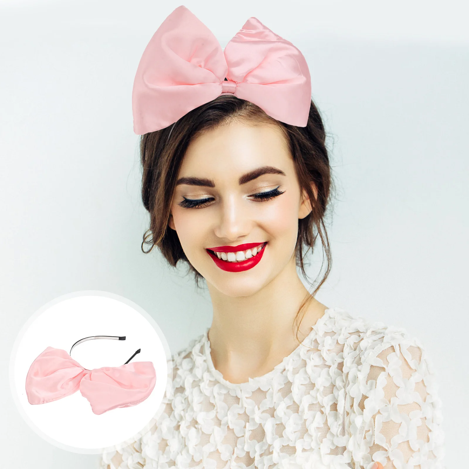 

Christmas Headbands Bowknot Headbands Christmas Hair Accessories for Party Christmas Costume ( )