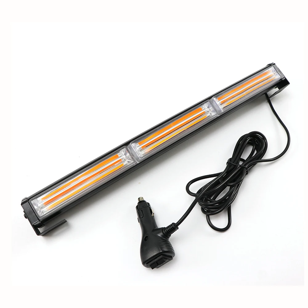 COB LED Police Emergency Light Bar Car Roof Emergency Beacon Warning Flashing Lamp Stroboscopes for Truck Automotive 12V 24V