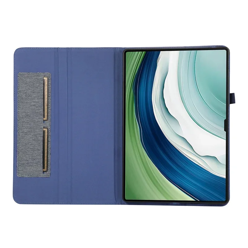 Premium Soft Fabric Flip Stand Protective Tablet Cover