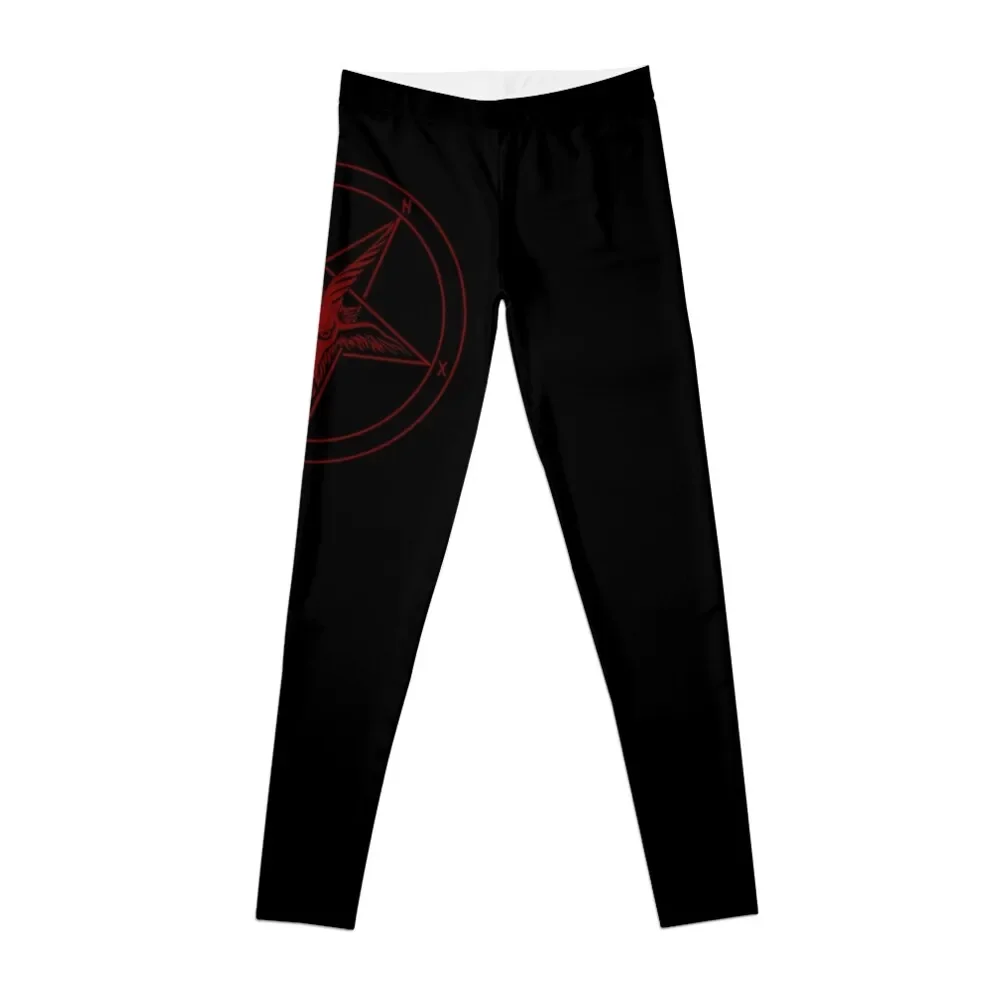 

Baphomet Goat Leggings sport set joggers for Womens Leggings