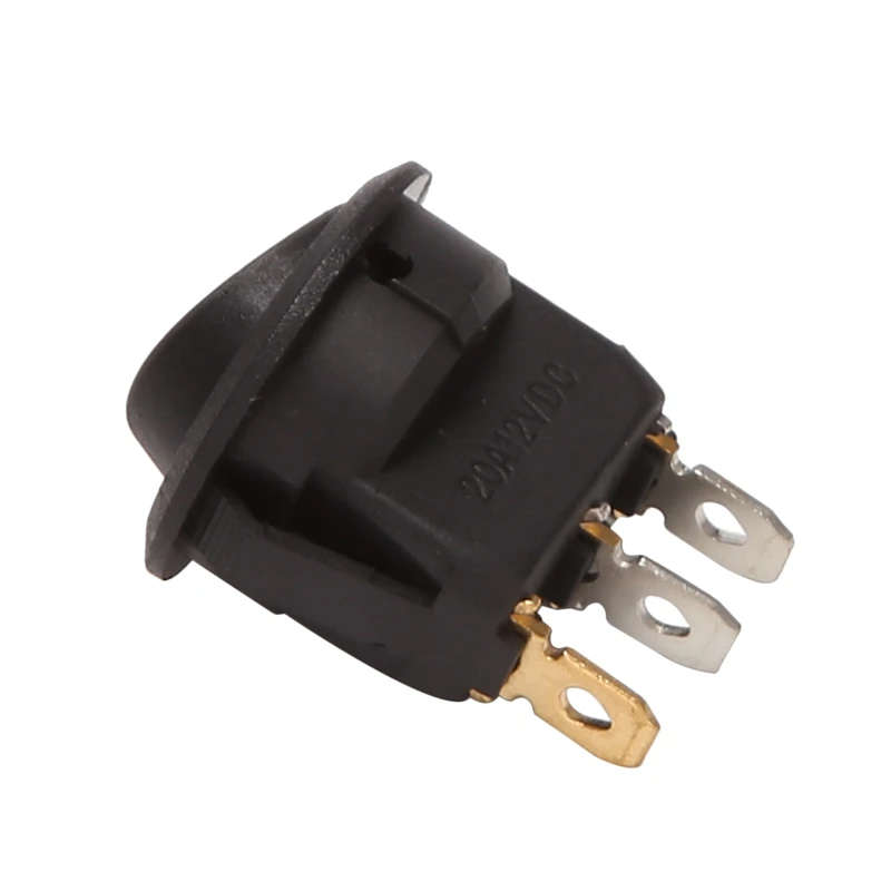 Round 3 Pin Rocker / Parking Off Switch Front Rear Walking Sensor 5X