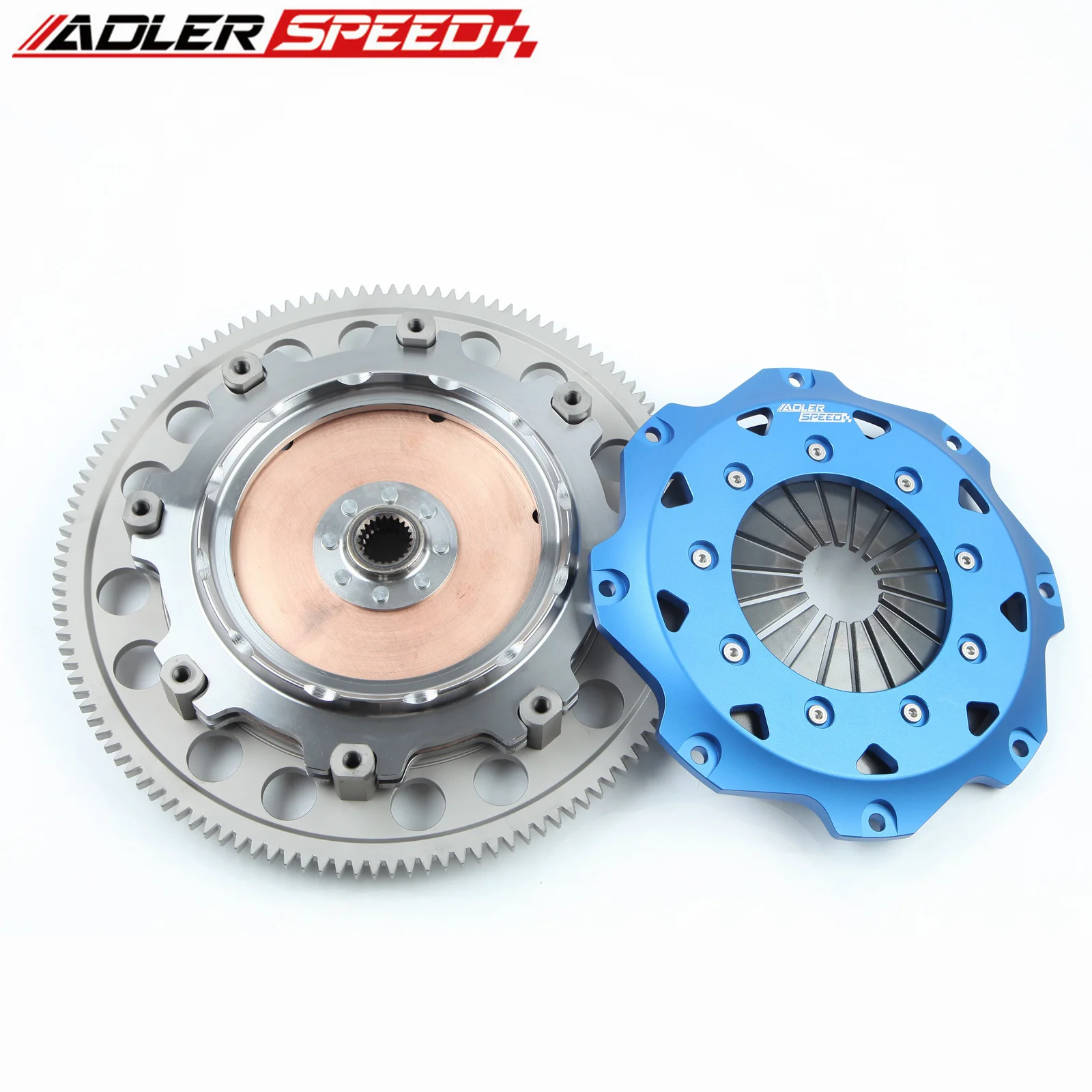 ADLERSPEED 8.5인치(215mm) 스프링 클러치/레이싱 클러치 트윈 디스크 키트 (2004-2011 마쓰다 RX-8 1.3L 13BMSP용)