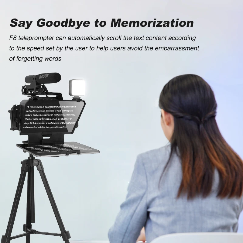 Soonpho F7/F8 Teleprompter for Tablet & Smartphone 3