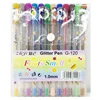 12Pcs/set Scented Glitter Colors Gel Pens Highlighter for School Office Adult Coloring Book Journals Drawing Art Markers Cute 1