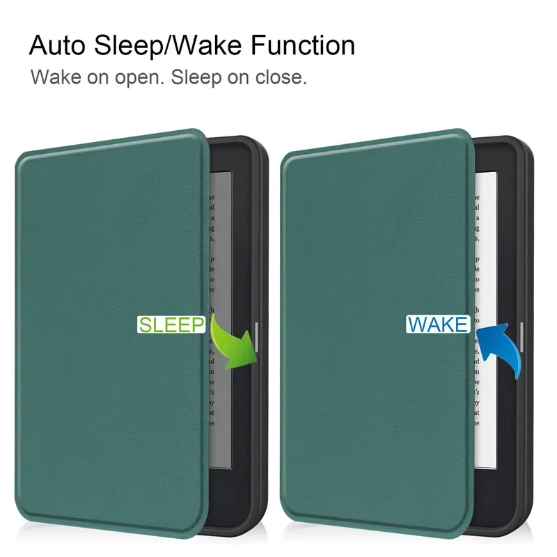 para Kobo Clara 2e 2023 Case Polegada de Couro Magnético Inteligente Ebook Case para Funda Kobo Clara 2e Capa Coque Hoesje Case - Imagem 4