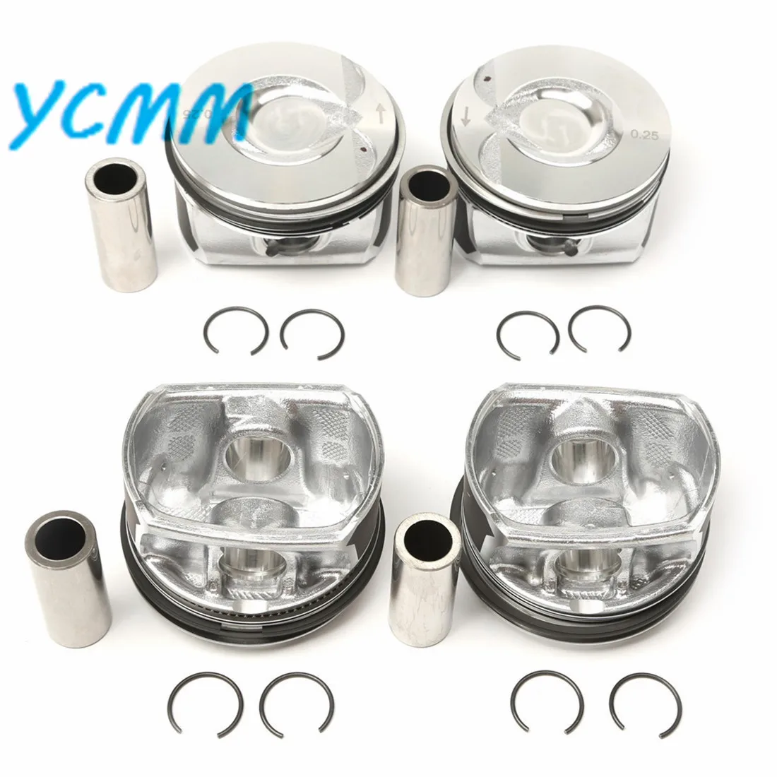 

11257576973 Engine Pistons Assembly Set Oversized 0.25MM For BMW MINI John Cooper Works R56 R57 Clubman R55 N14 1.6L 11257588266