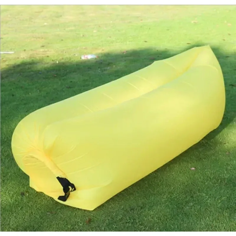 Inflatable Sofa Bed Outdoor Network Red Air Lazy Inflatable Sofa Bag Portable Camping Sofa Mattress Music Festival Concert Recliner