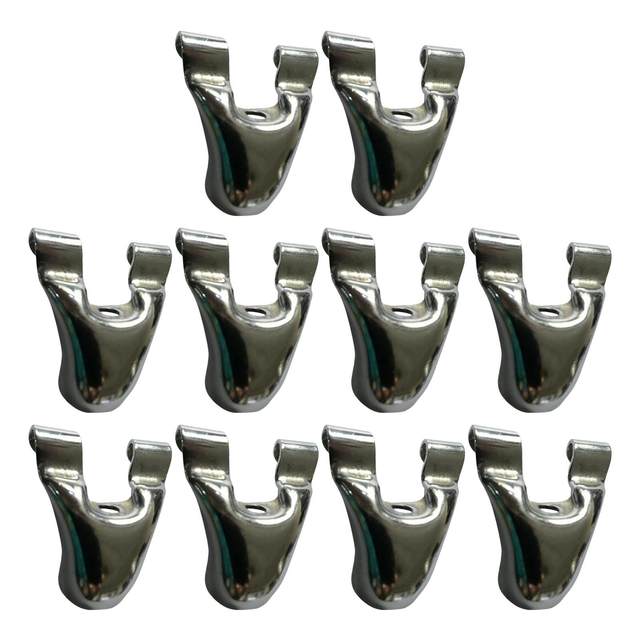 10x Bass Drum Claws Hooks Repair Metal Drum Mount Repair Accessory Tool Bass Drum Set Percussion Claw Hooks Bass Drum Parts