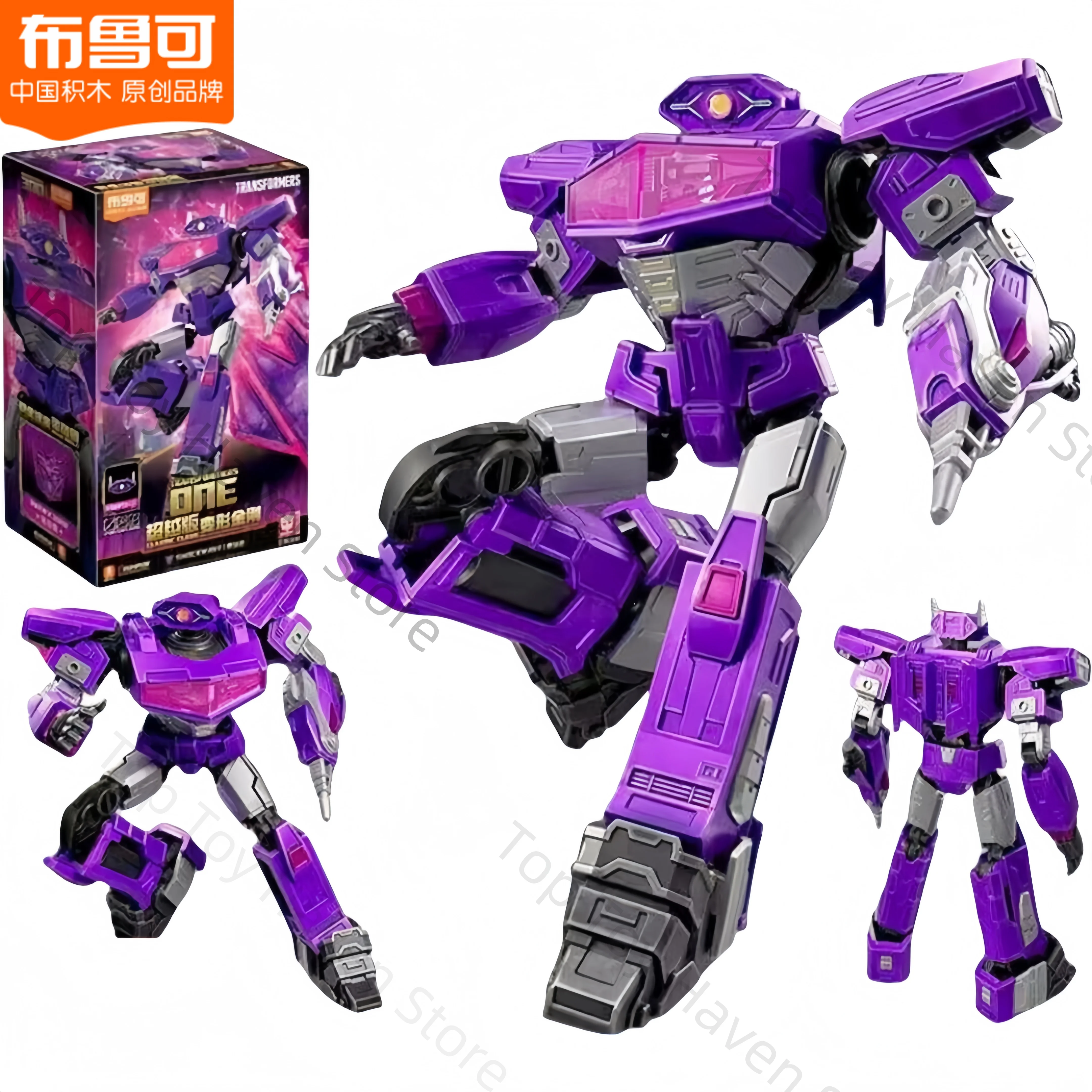 blokees トランスフォーマー サウンドウェーブ ショックウェーブ Original Blokees Transformation Beyond Version Shockwave