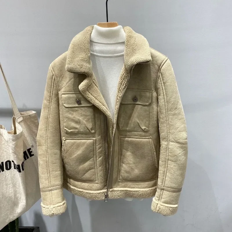 American Motorcycle Jacket Cotton-padded Men's Autumn And Winter Thickened main image 1