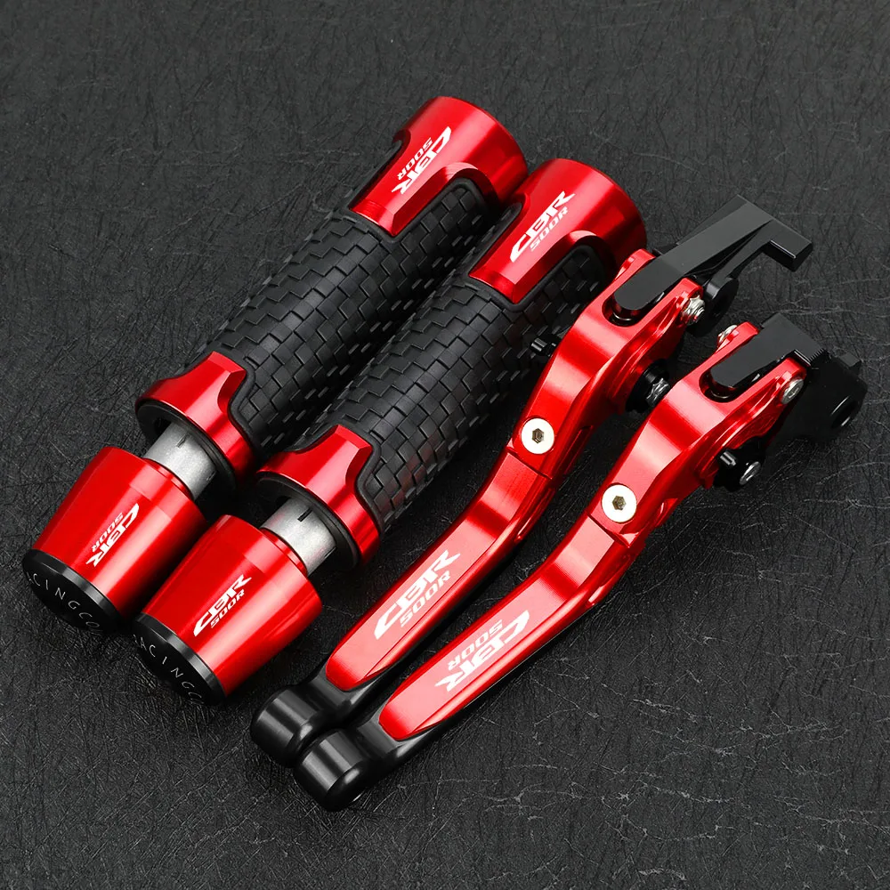 

Аксессуары для HONDA CBR500R 2013 2014 2015-2024 CBR 500R мотоциклетные регулируемые рычаги тормоза, сцепления, руля, ручки, захваты, концы