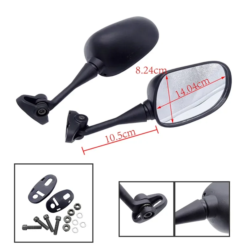 Motorcycle Mirror Motorcycle Mirrors Rear View Side Mirrors For HONDA VFR800 2002-2012
