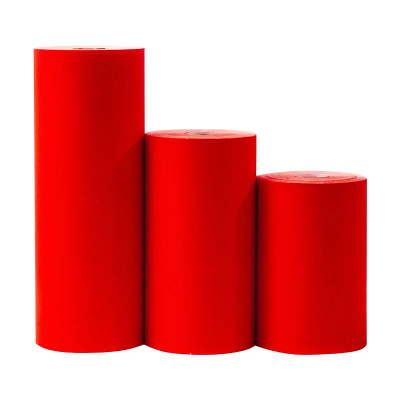 

Red Xuan Paper Scroll Papel Arroz Spring Festival Couplets Calligraphie Half-Raw Rice Paper Chinese Writing Painting Papel China