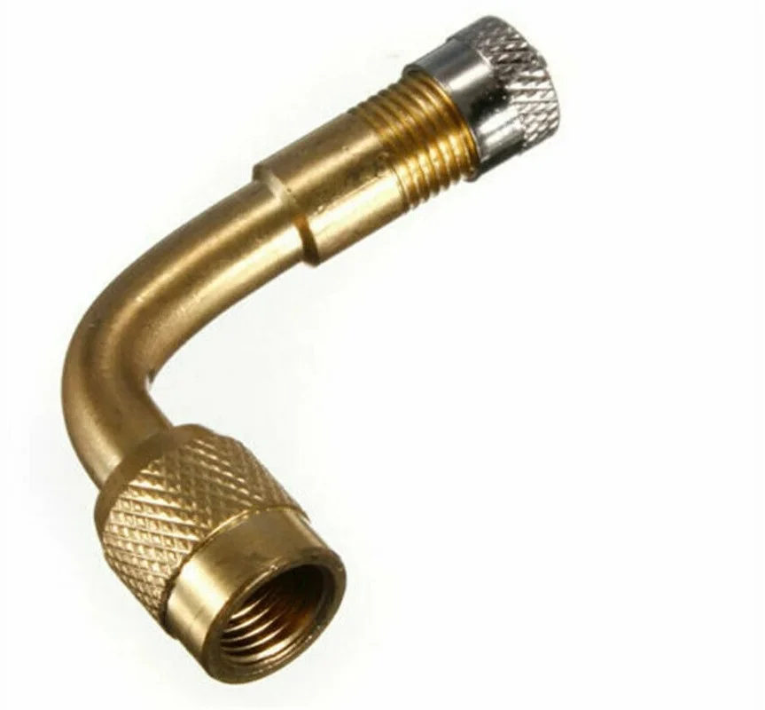 

1pc Tyre Valve Extension 90 Degree Adaptor Motorcycle Car Tire Stem Extender