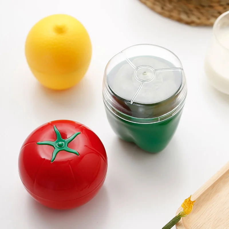 

Onion Green Pepper Garlic Shaped Kitchen Food Containers Vegetable Fresh-keeping Box Onion Saver Home Storage Accessories