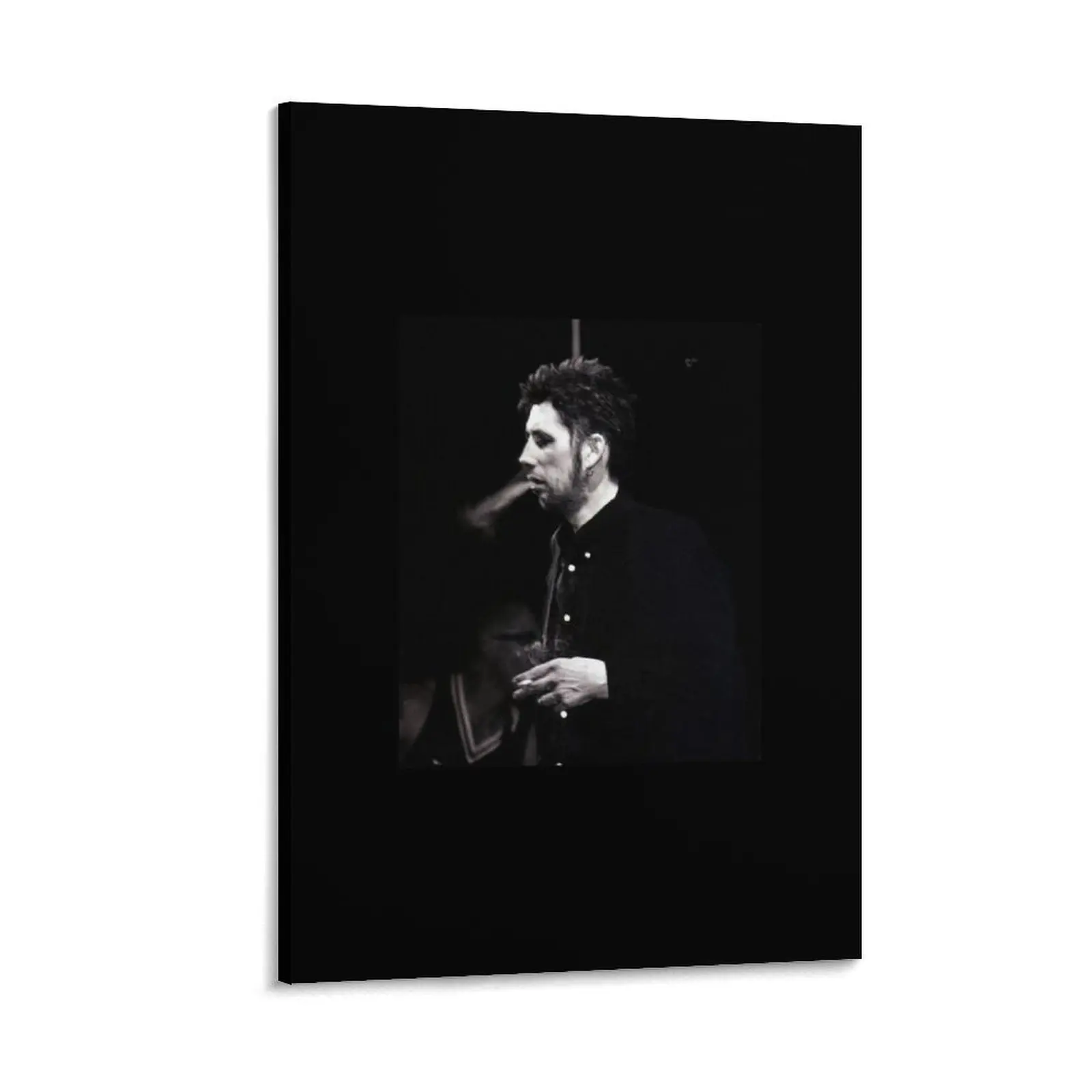 

Shane McGowan Smoking II Canvas Painting Wall decoration poster photos for living room Paintings on the wall