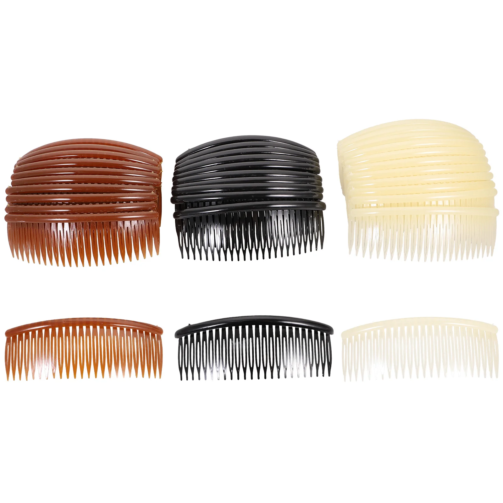 

30 Pcs Headgear Hair Comb Miss Bangs Clip Barrettes for Women Plastic Lady Side Combs