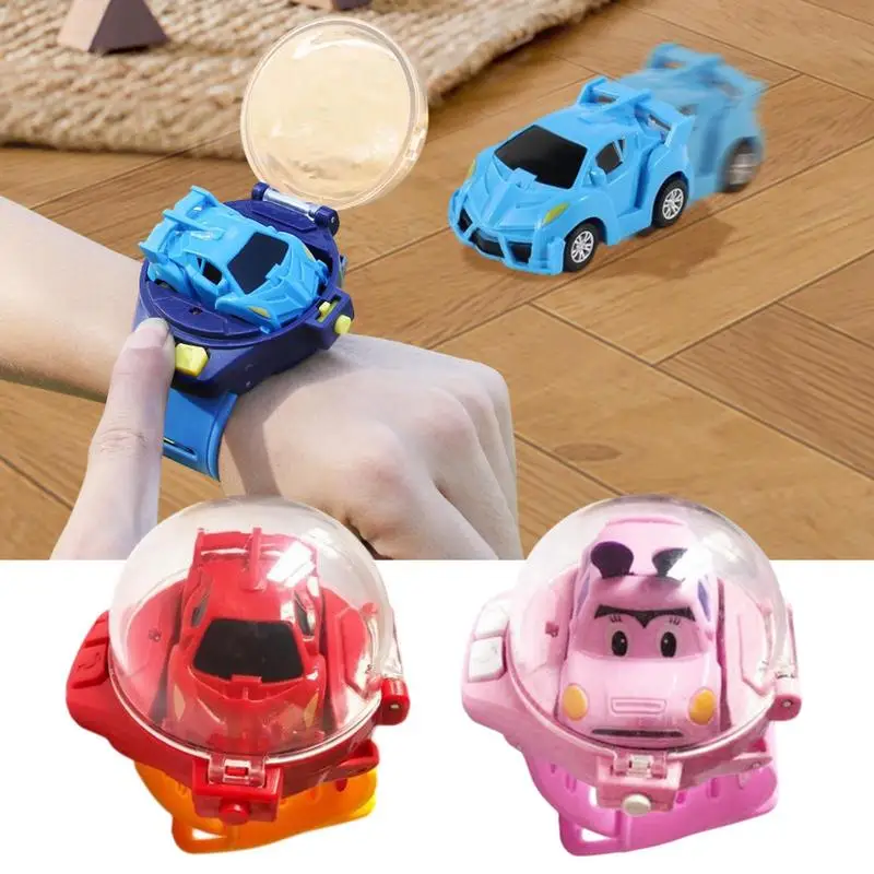 Wrist Controlled RC Car RC Watch Racing Car USB Charging Remote Control Toy 2.4GHz Small Wrist Remote Control Car For Teens Boys 2