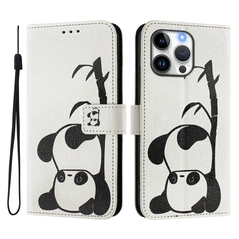 Luxury Flip Leather Case with Floral Design and Wallet Feature