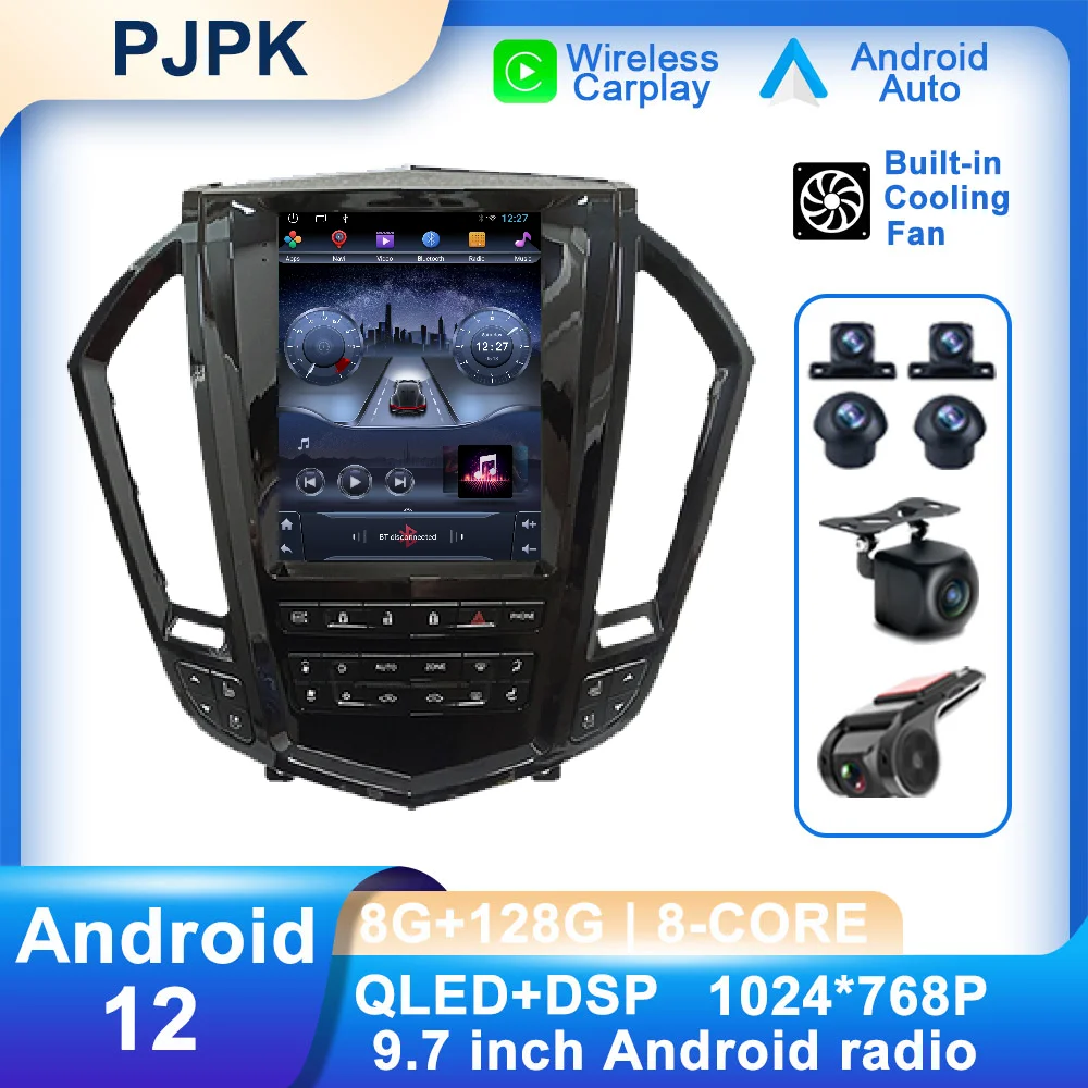 

Автомагнитола для Cadillac SRX 9,7-2009, 2012 дюйма, Android 12