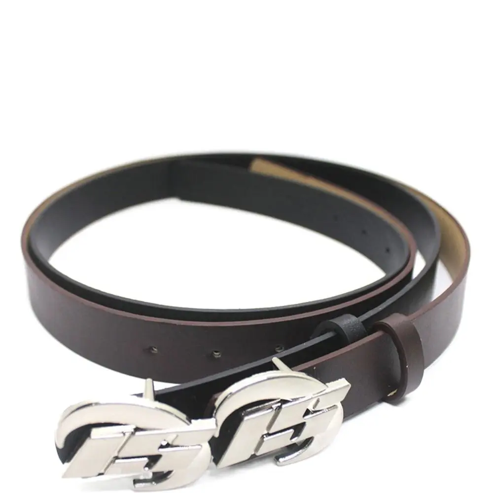 

High Quality PU Dress Alloy Buckle Korean Style For Men Leather Belt Waist Belt Waist Accessories Punk Moon Belt