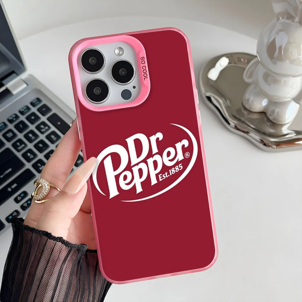 1 قطعة شرب الكرز D-Dr-P-Pepper جراب هاتف IMD جراب...